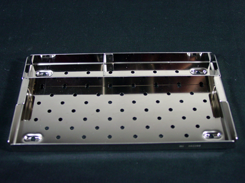 Tray for Implants and Instruments - Stack-able in Red Case