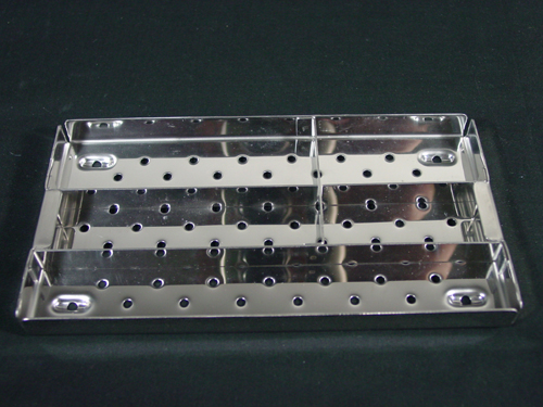 Tray for Implants and Instruments - Stack-able in Red Case