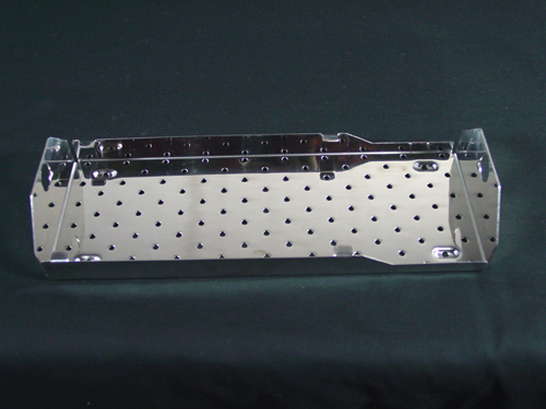 Base Tray for Implants and Instruments - Stack-able in Red Case 
