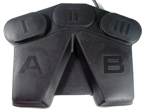 Stryker 5100-8 Bi-directional Footswitch for TPS, CORE, and RemB **OUT OF STOCK**