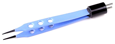 Olsen Medical 4.375" Jewelers Bipolar Forceps - Straight