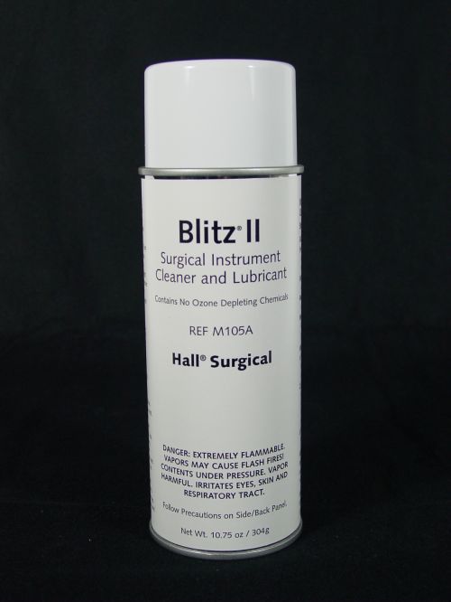 Hall M105A Blitz II Surgical Instrument Cleaner and Lubricant Spray *Veterinary Surgical Use Only*