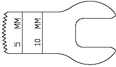 3M Hall/Linvatec K143 Mini-Driver Sagittal Saw Blade