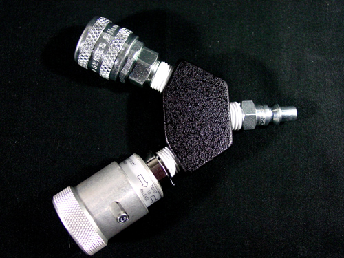 Dual Outlet AO/Air Schrader to AO Inlet