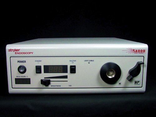 Stryker Endoscopy X-6000 Xenon Light Source with ESST