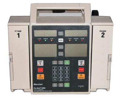 Baxter Flo-Guard 6300 Dual Channel Volumetric Infusion Pump